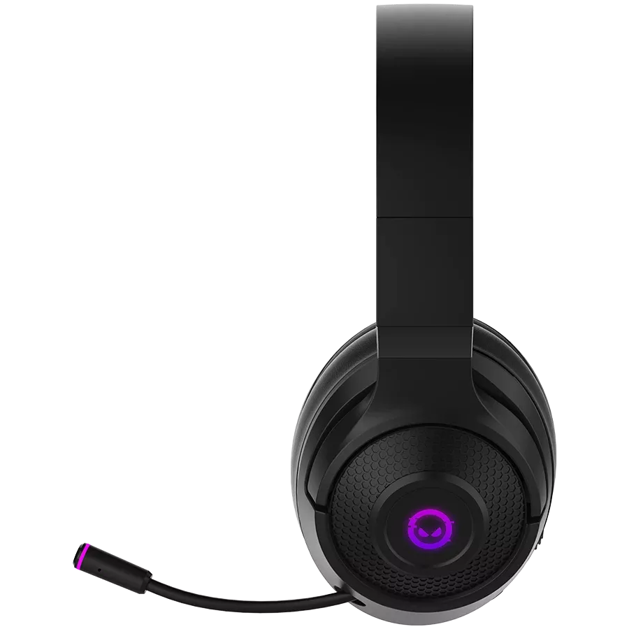 Wireless Headset LORGAR Noah 701 with Microphone, Black — Image №3
