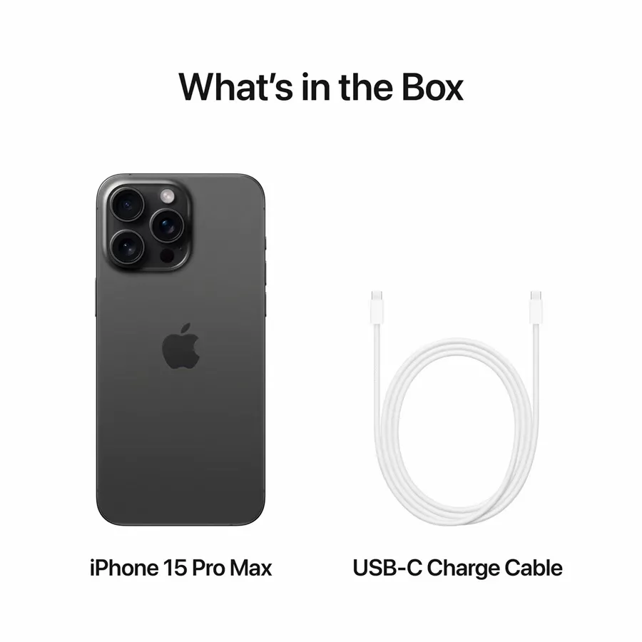 iPhone 15 Pro Max, 256 GB, Black Titanium — Image №8