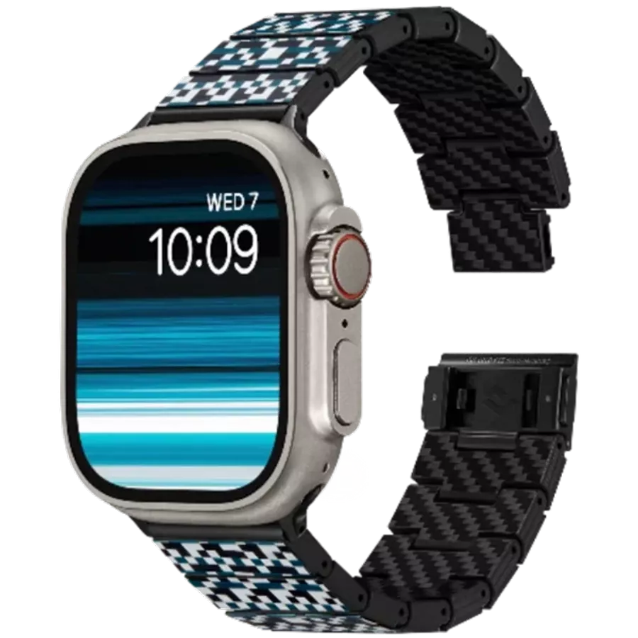 Бау PITAKA Dreamland ChromaCarbon Mosaic for Apple Watch — image №2
