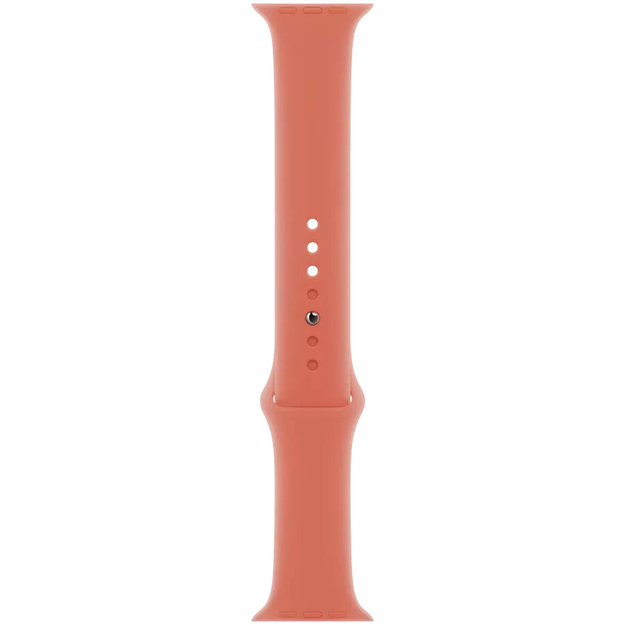 APPLE 46mm Sport Band - S/M & M/L Band Extension Sport Band Tangerine for Apple Watch 44/45/46/49 mm — Image №2