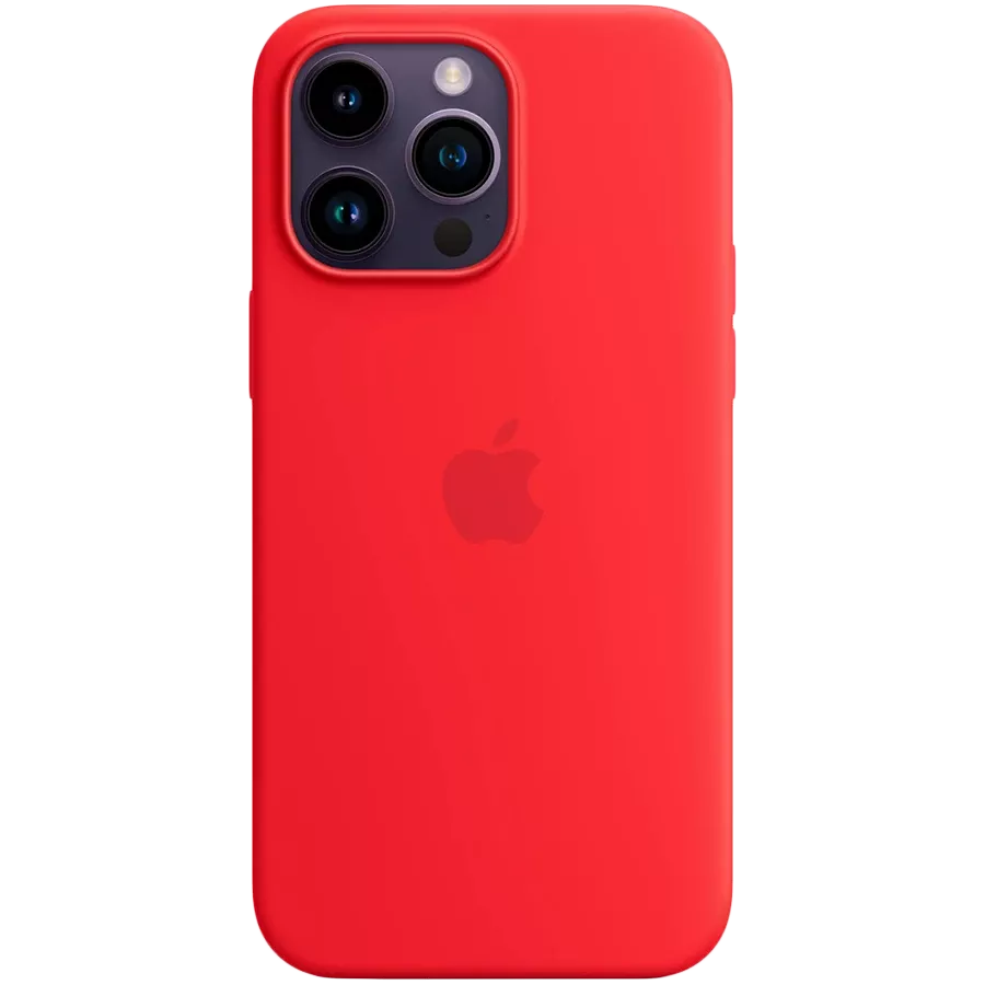 Чехол APPLE силиконовый с MagSafe для iPhone 14 Pro Max, (PRODUCT)RED — image №1