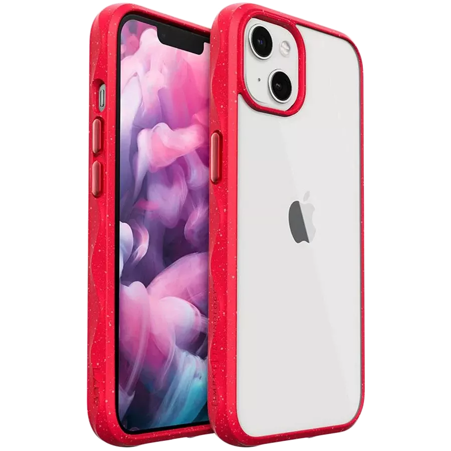 LAUT Protective Case CRYSTAL MATTER (IMPKT) , Crimson for iPhone 13 — Image №1