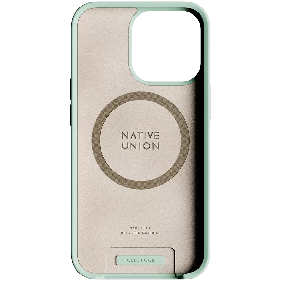 NATIVE UNION Case CLIC POP with MagSafe, Menthol for iPhone 13 Pro Max — Image №3