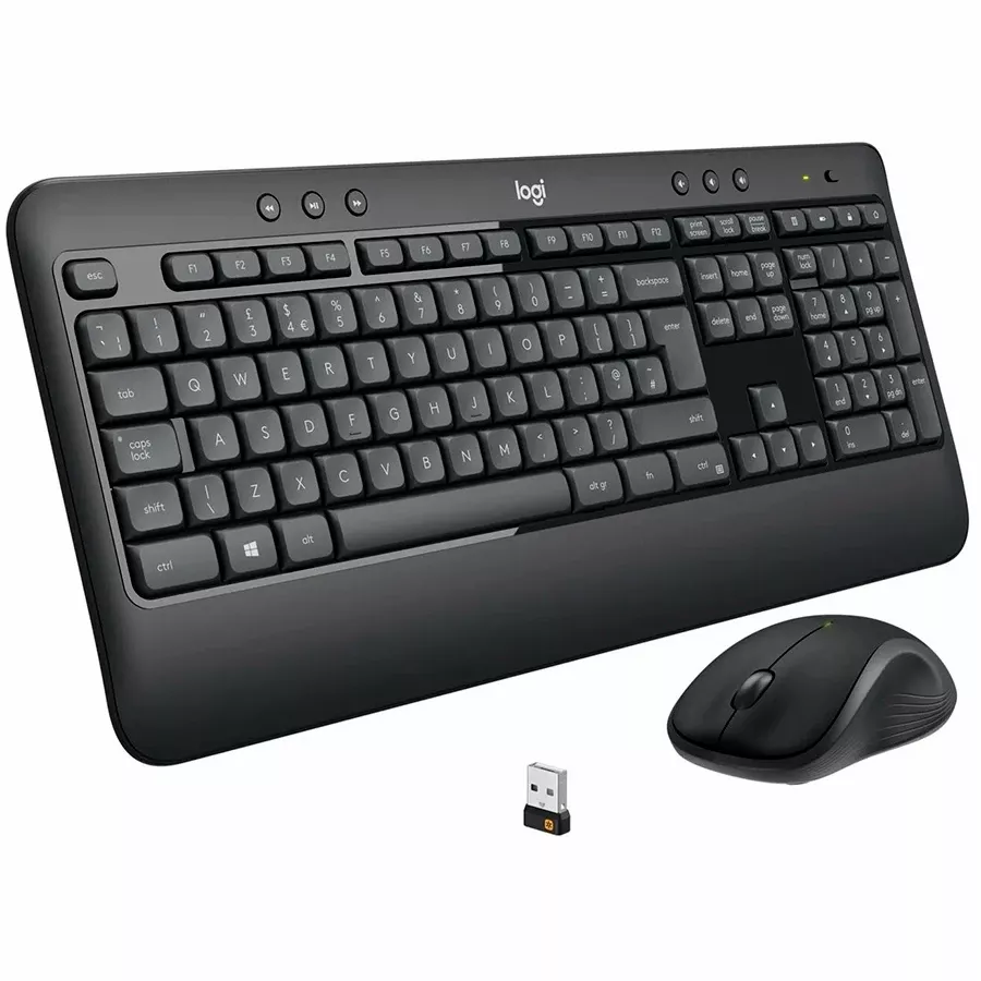 LOGITECH MK540 Πληκτρολόγιο, Ασύρματο, Μαύρος, Αγγλική — Εικών №2