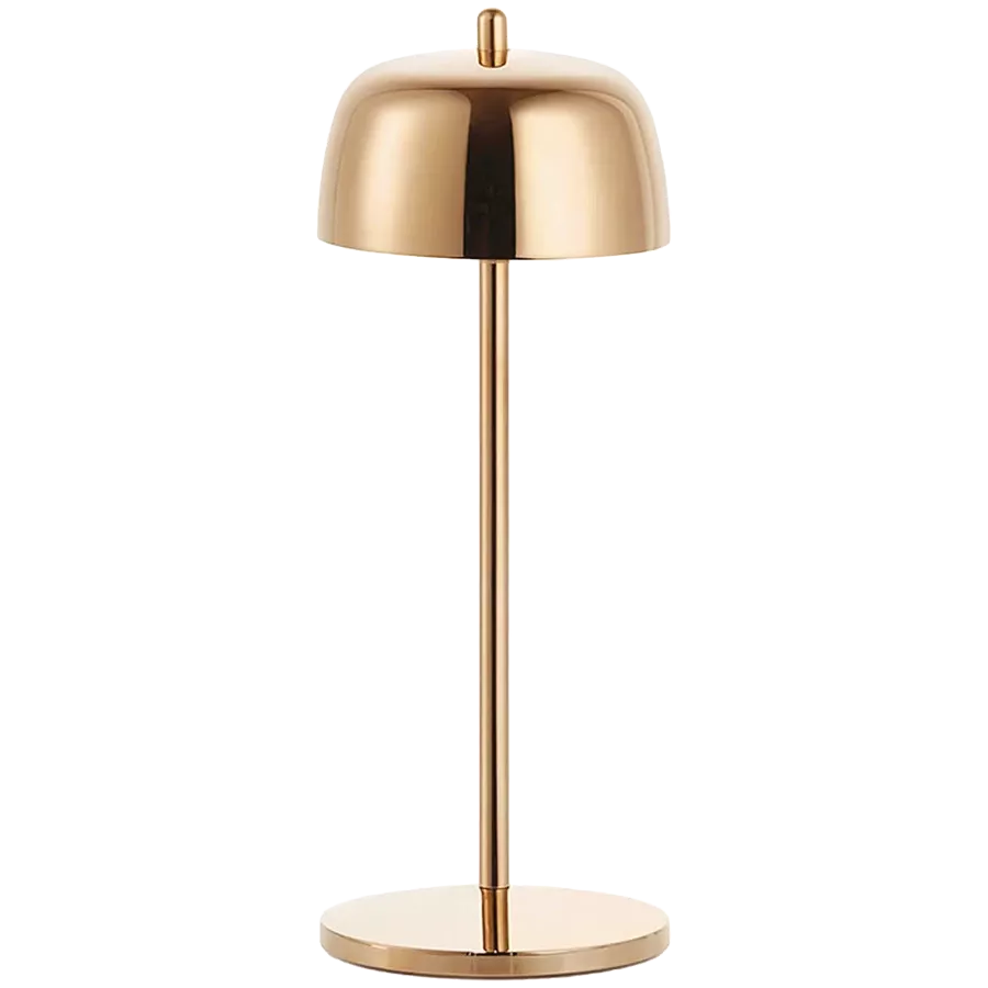 ZAFFERANO CIRCE PRO TABLE LAMP 110x300mm. PINK GOLD 2.2W LED 133/154lm. — Image №1