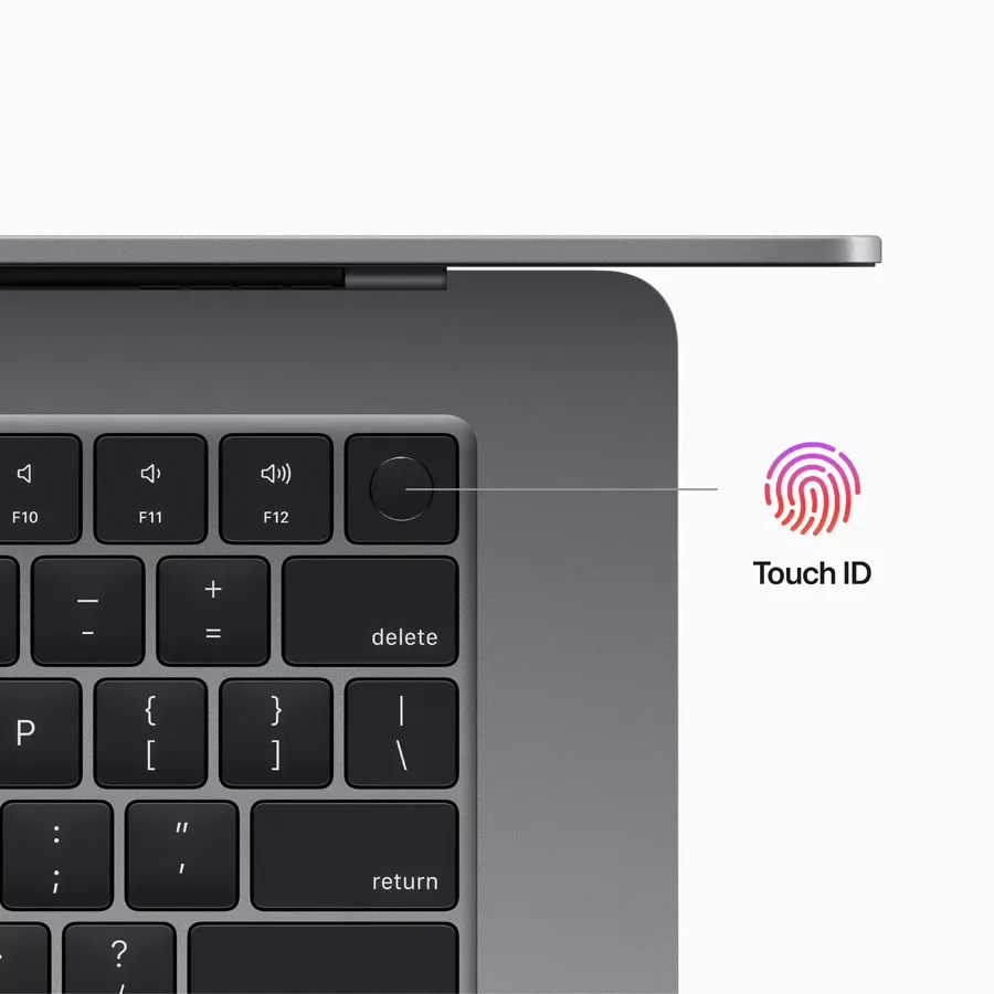 MacBook Air 15.3"  Apple M2 (8C CPU/10C GPU), 16 ГБ, 1 ТБ, Серый космос — image №4