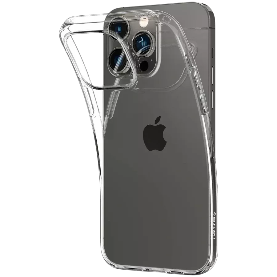 Чехол SPIGEN для Apple iPhone 14 Pro Max Liquid Crystal, Crystal Clear (ACS04809) — Зображення №1