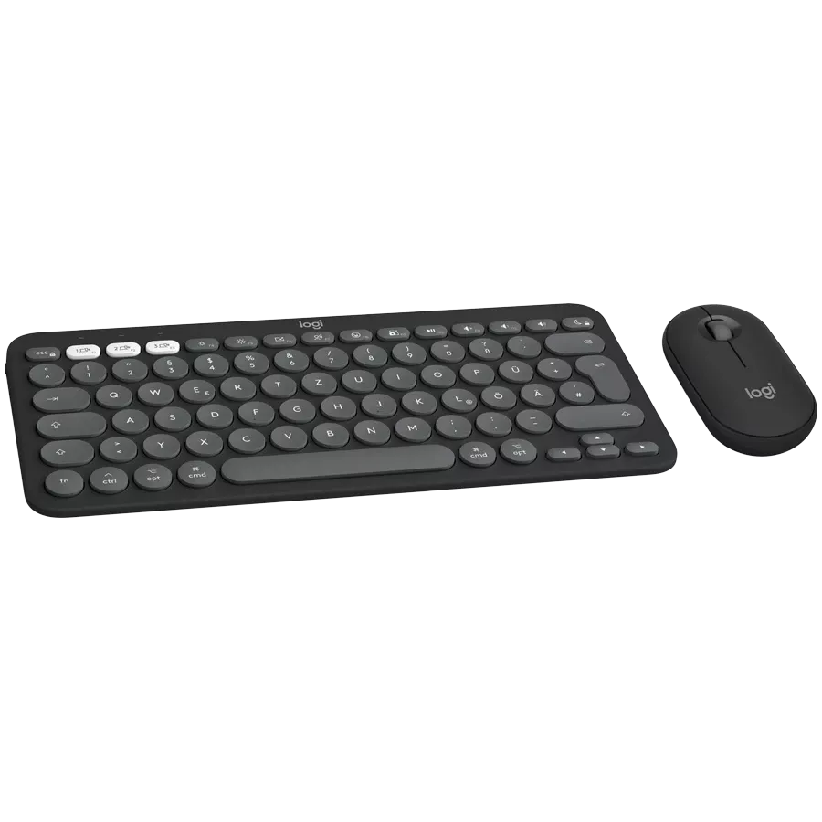 Комплект LOGITECH Pebble 2 Combo for Mac Graphite (L920-012244) — Изображение №1