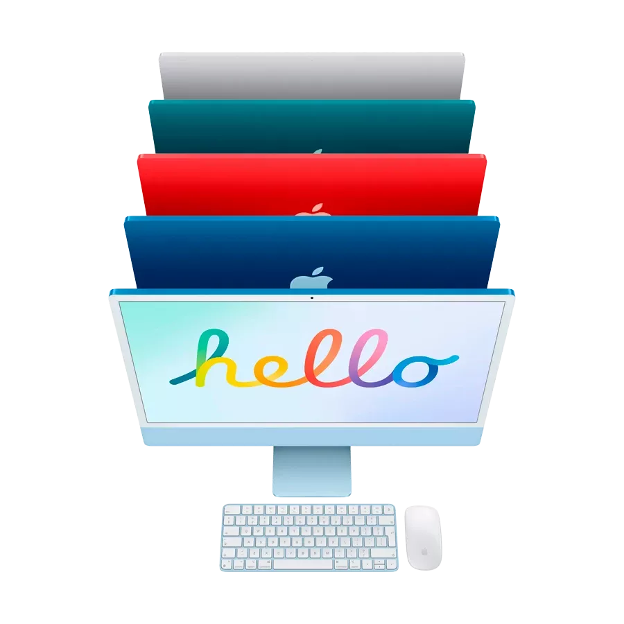 iMac 24" M1, 8C CPU 8C GPU, 16ГБ 256ГБ SSD, Синий — image №8