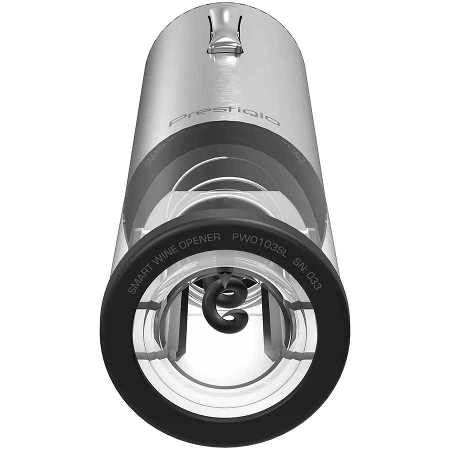 PRESTIGIO Smart wine opener, Серебристый глянец — Изображение №5