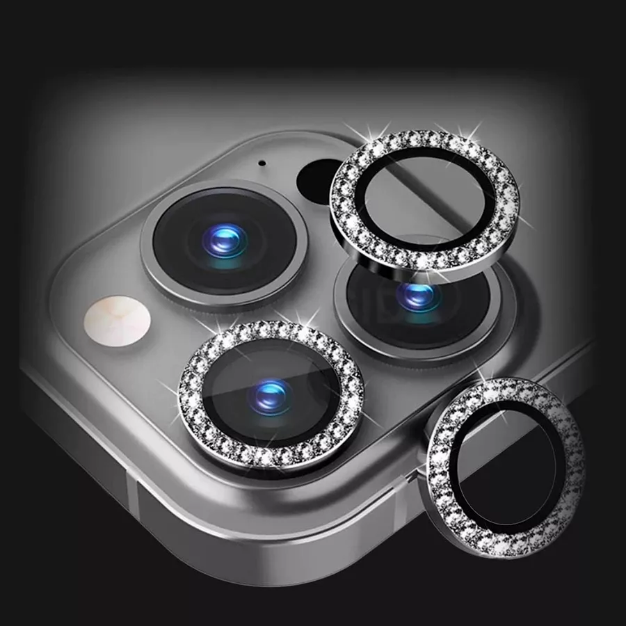 Защитное стекло iLera Diamond Lens для камеры iPhone 13 Pro/13 Pro Max, Graphite — Изображение №1