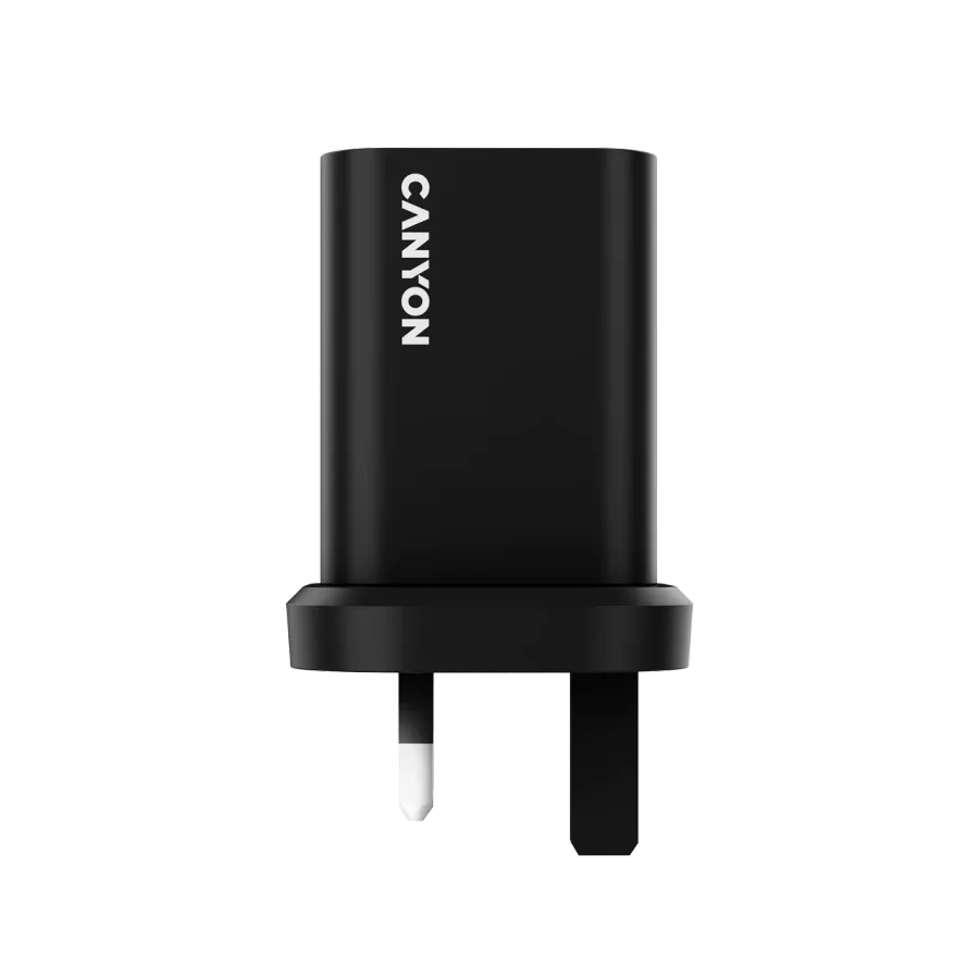 CANYON OnCharge 30CL UK Power Adapter USB-C, 30 W, Black — Image №5
