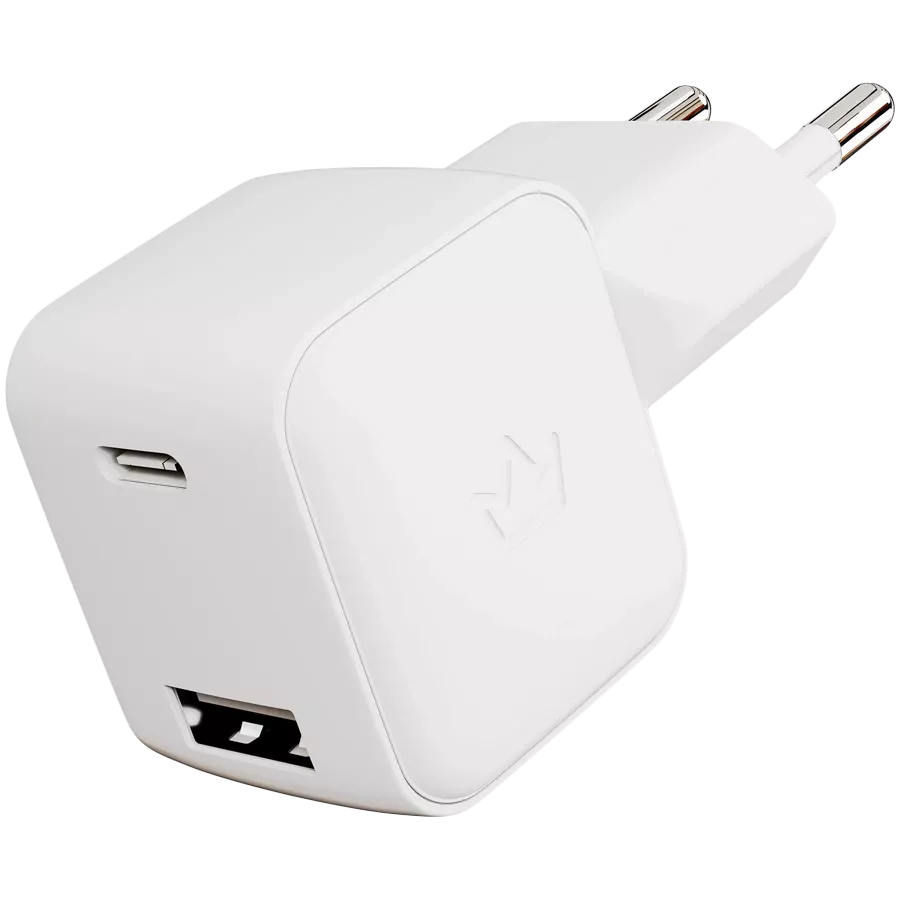 Адаптер питания VLP 2*USB/USB-C, 20 Вт — Изображение №1