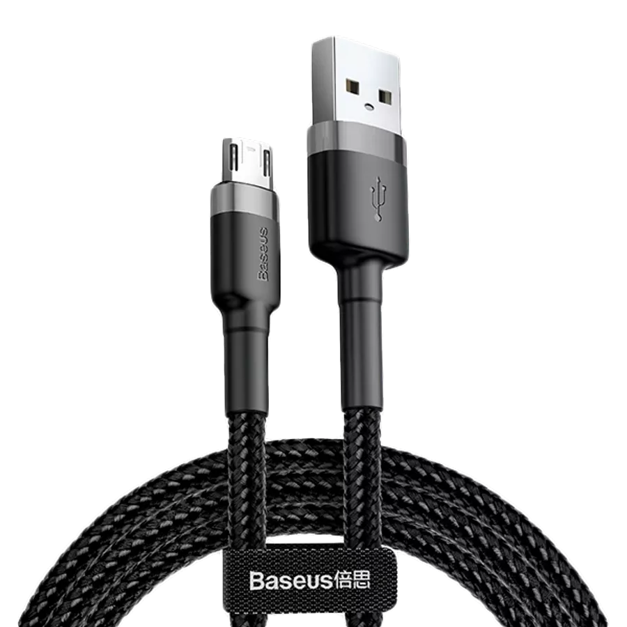 BASEUS USB-C to USB Cable, 1 m, Gray/Black — Image №1