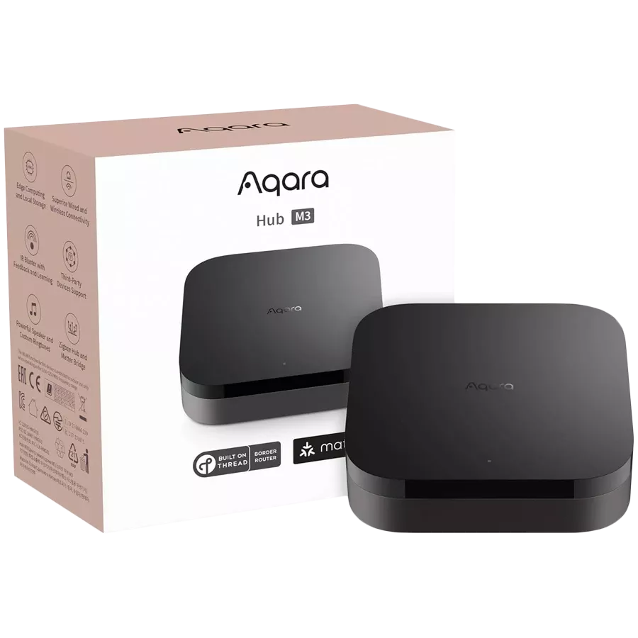 AQARA Smart Home Hub HM-G01D, Black — Image №1