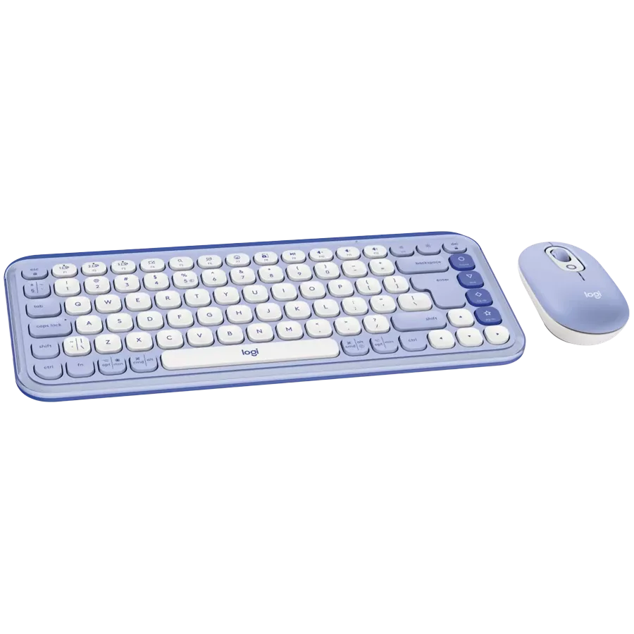 Клавиатура LOGITECH POP ICON COMBO LILAC — Изображение №2