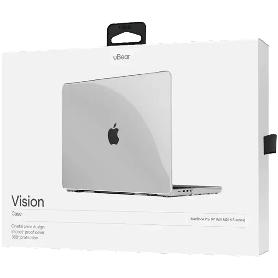 UBEAR Чехол-накладка Vision  Прозрачный для MacBook Pro 14 — image №2