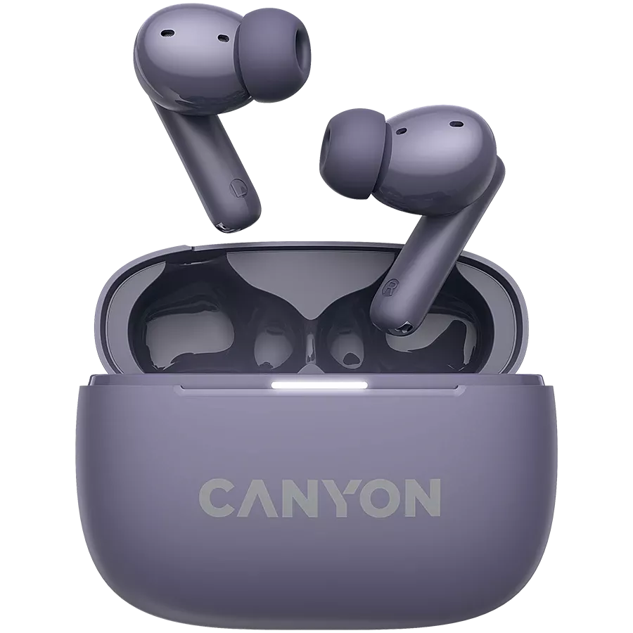 CANYON TWS-10 {Бездротове} Гарнітура, Фіолетовий — Зображення №1
