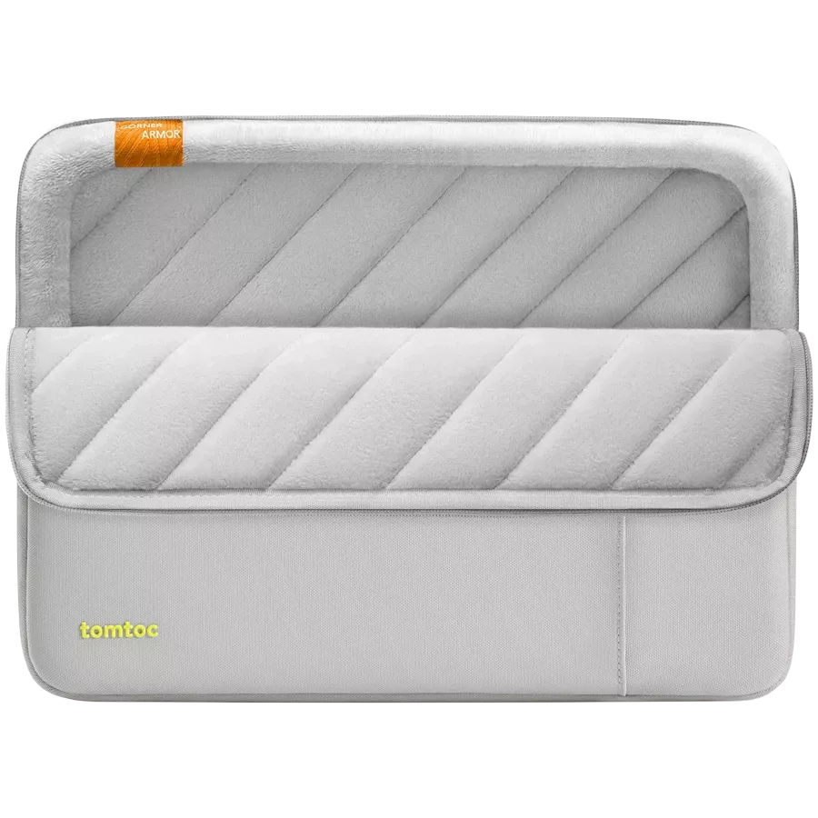 TOMTOC Сөмке Defender-A13 Laptop Sleeve  Ашық сұр for MacBook Pro 16/Notebook up to 16" — image №2