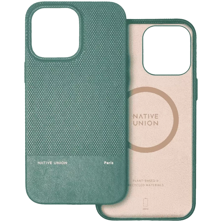 NATIVE UNION Case Classic with MagSafe, Green for iPhone 15 Pro Max — Image №1