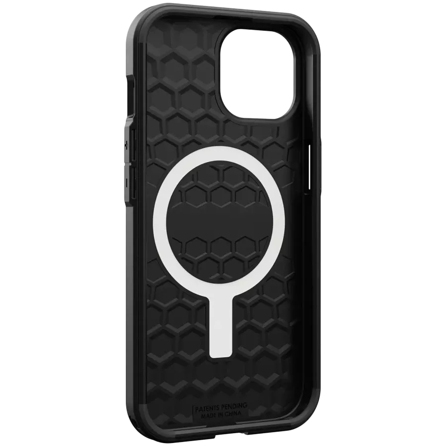 Чехол UAG Civilian с MagSafe для iPhone 15 Plus, Чёрный — image №2