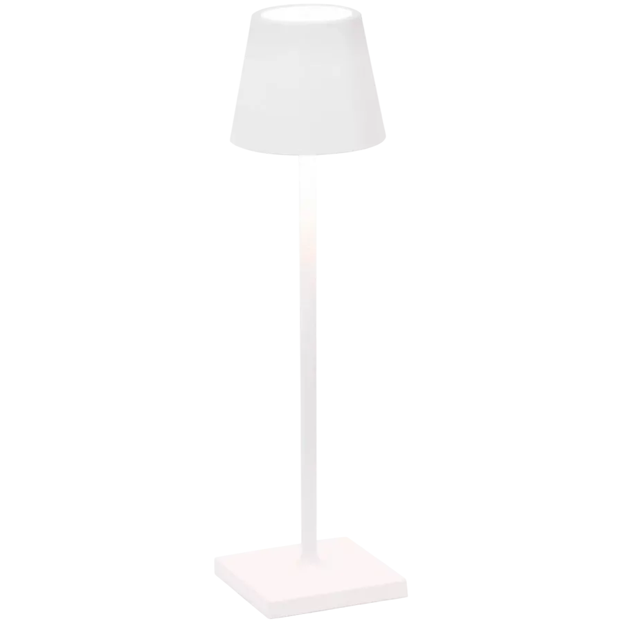 ZAFFERANO POLDINA PRO MICRO TABLE LAMP 70x275mm. MATT WHITE - 1.8W - DYNAMIC WHITE- — Изображение №1