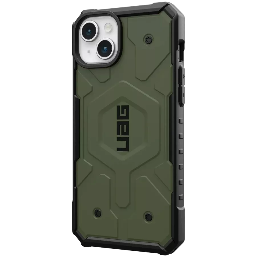 Чехол UAG Pathfinder с MagSafe для iPhone 15 Plus, Olive — image №2