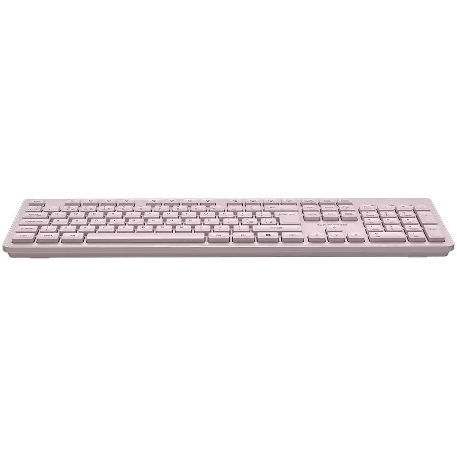 CANYON HKB-W01 Πληκτρολόγιο, Ασύρματο, Μπεζ — Εικών №3
