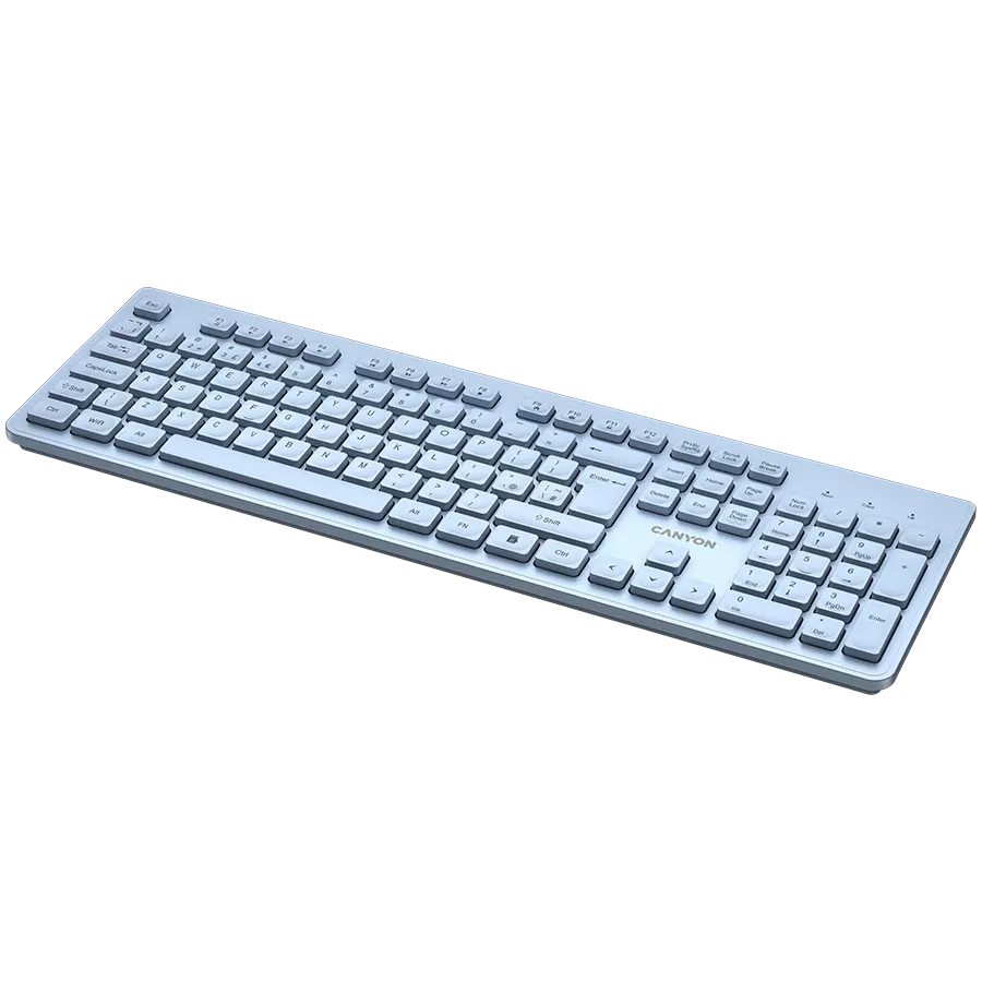 CANYON HKB-W01 Πληκτρολόγιο, Ασύρματο, Μπλε — Εικών №4