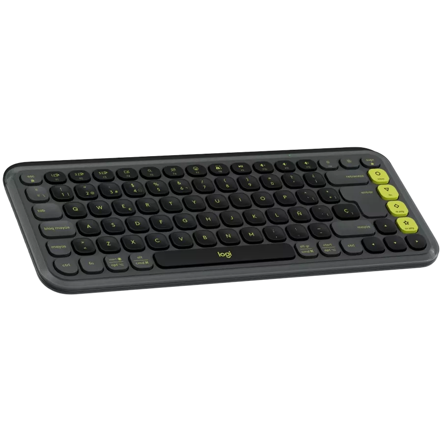 Клавиатура LOGITECH POP ICON COMBO GRAPHITE — Изображение №3
