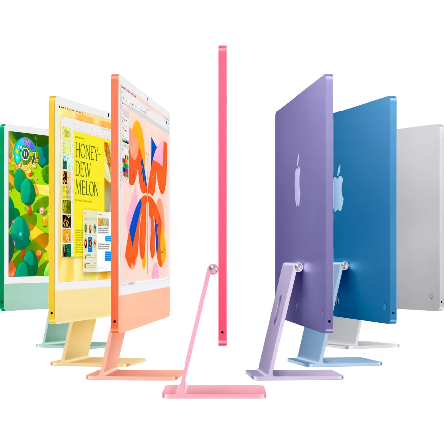 Apple iMac 24", Apple M4 (10C CPU/10C GPU), 16 GB, 512 GB SSD, Green — Image №4