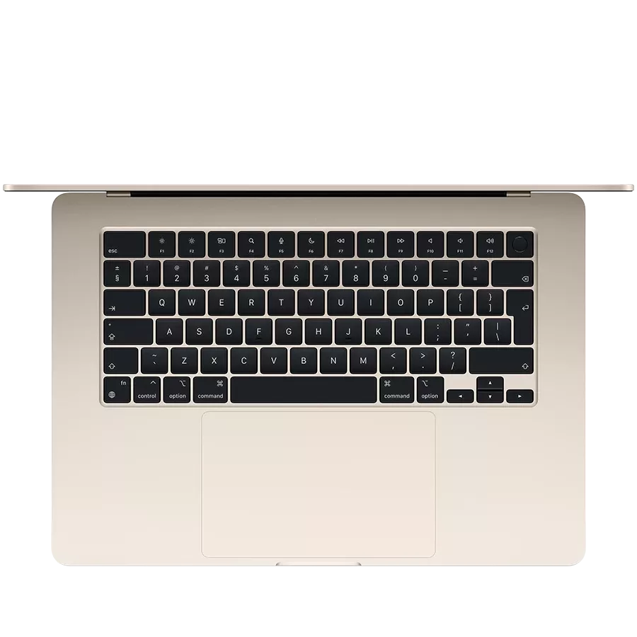 APPLE MacBook Air 15.3"  Apple M3 (8C CPU/10C GPU), 16 ГБ, 512 ГБ, Сияющая звезда — image №2