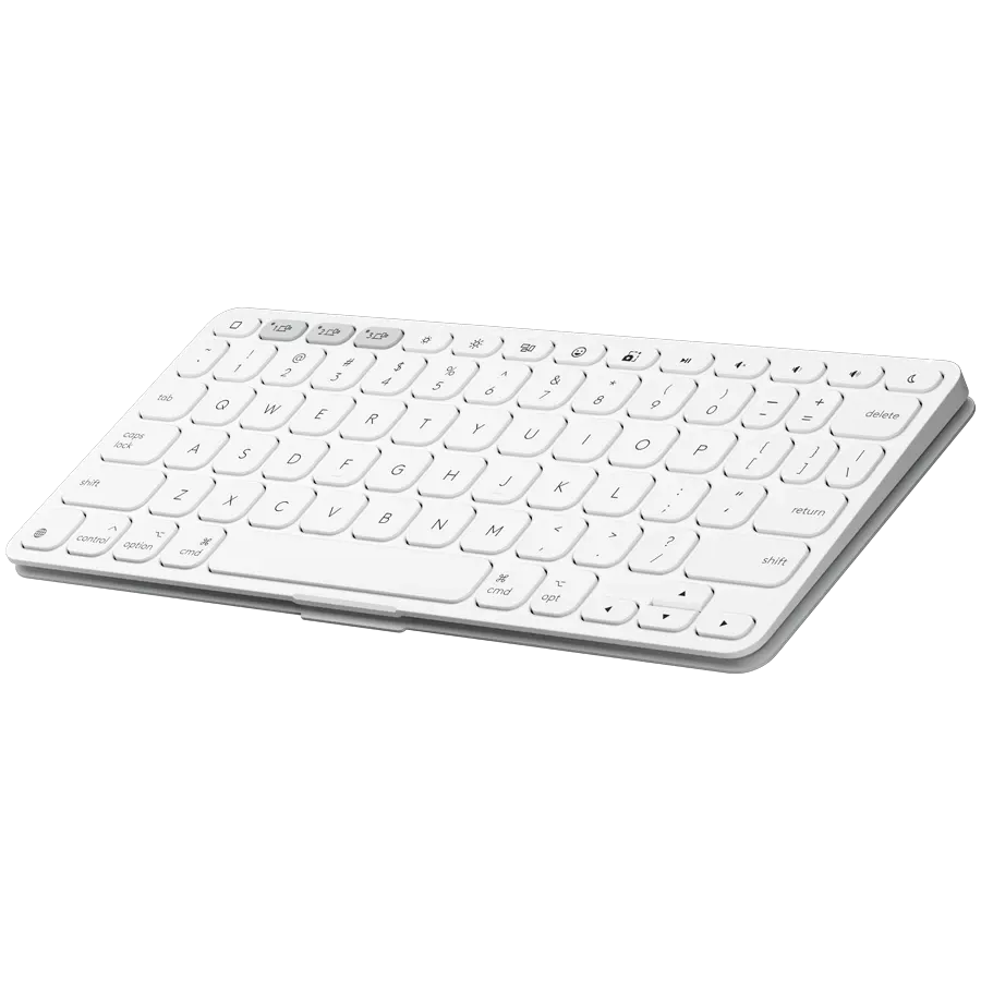 Клавиатура LOGITECH Keys-To-Go 2, Беспроводное, Бледно-серый, США — Изображение №3