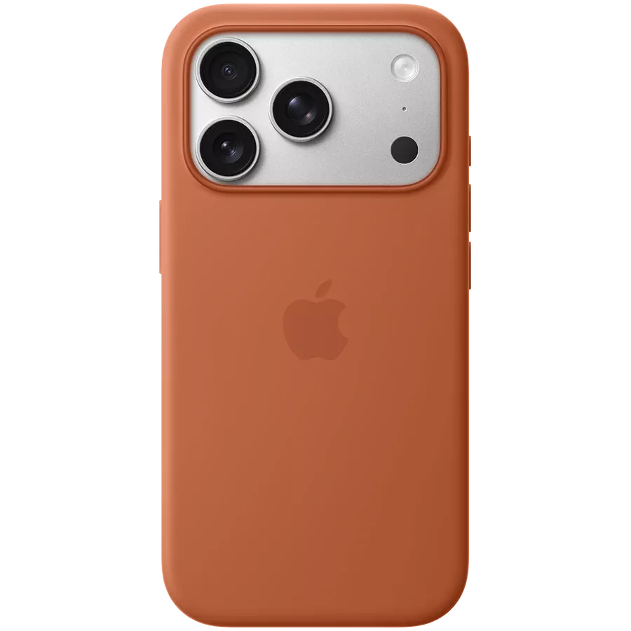 APPLE Silicone Case with MagSafe, Terra Cotta for iPhone 17 Pro — Image №1