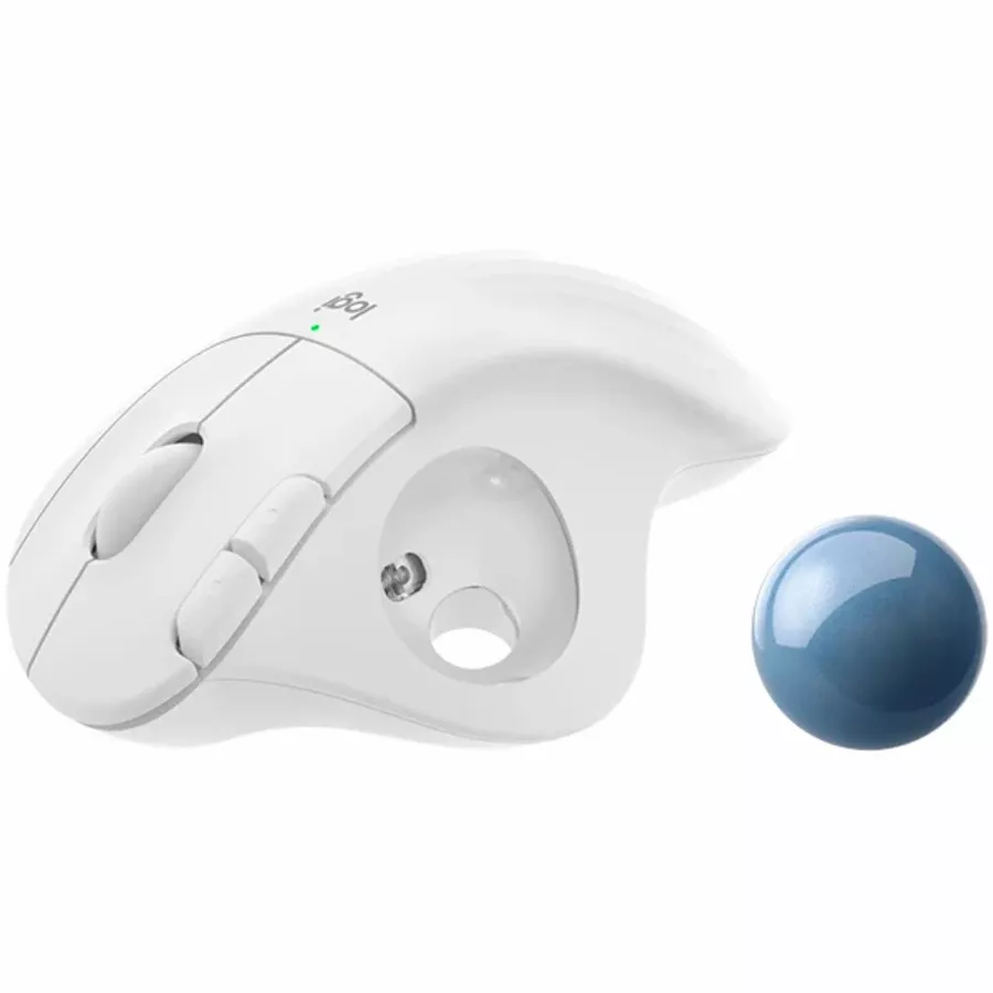 Мышь LOGITECH Ergo M575 for Business Off-White (L910-006438) — Изображение №3