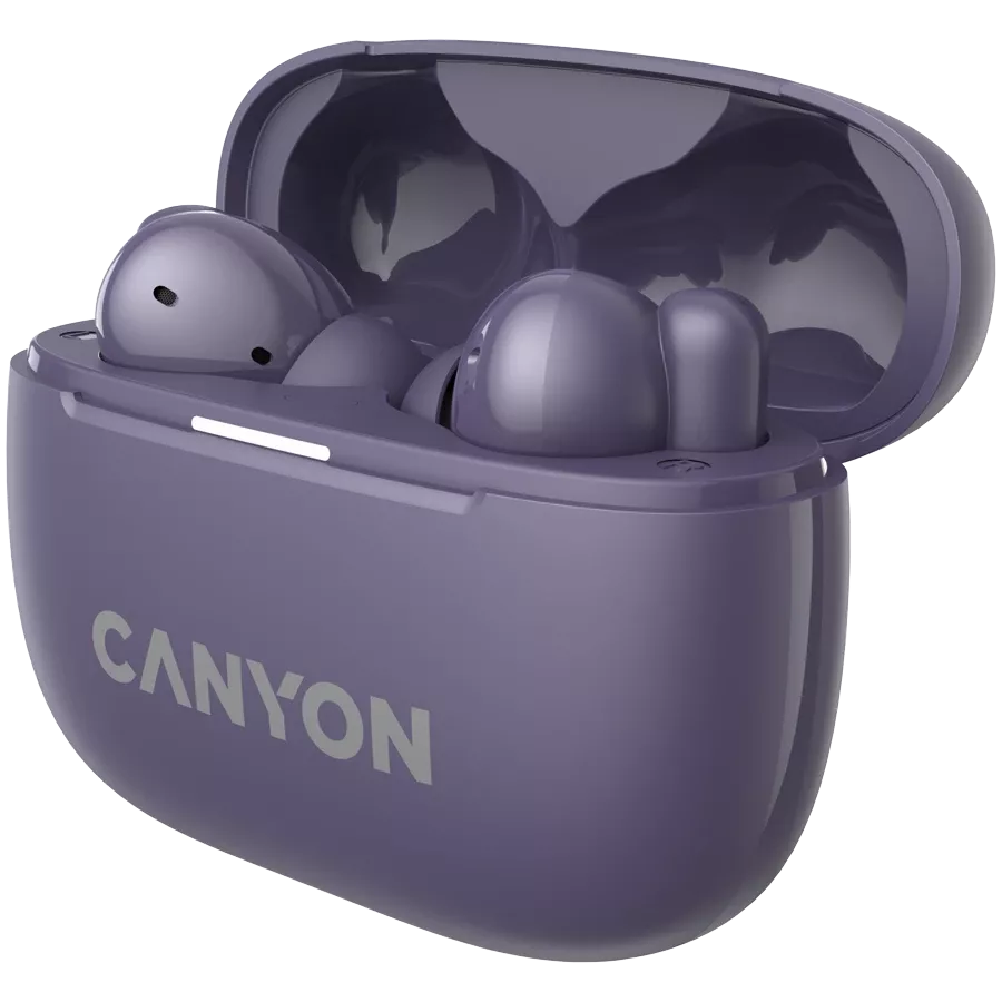 CANYON TWS-10 {Бездротове} Гарнітура, Фіолетовий — Зображення №4