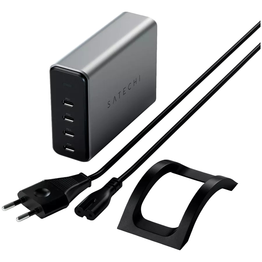 Power Adapter SATECHI 4*USB-C, 165 W — Image №2