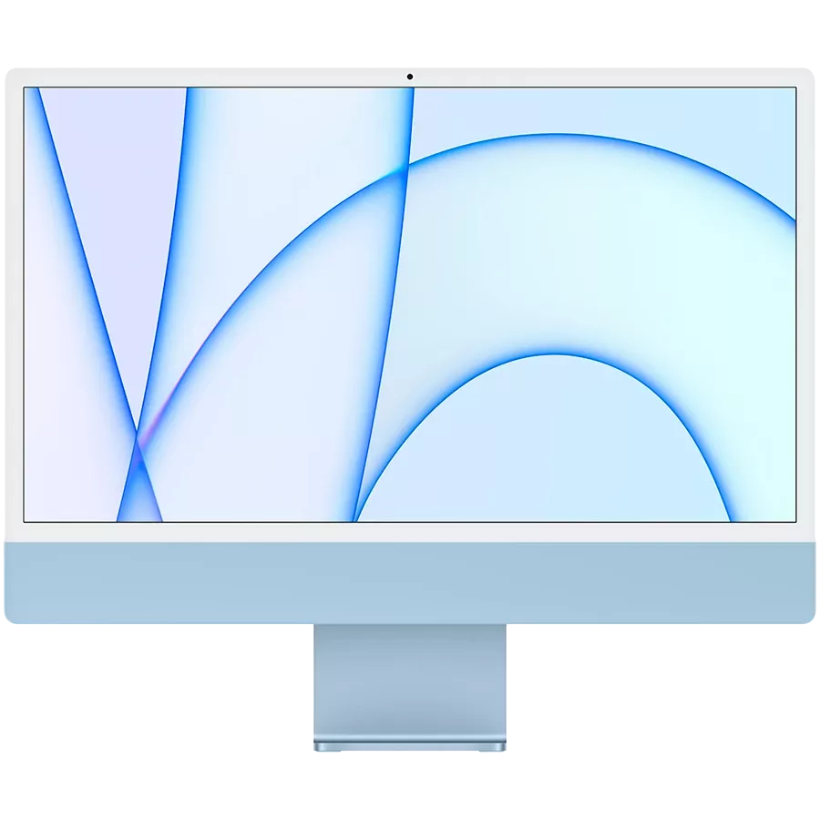 iMac 24" M1, 8C CPU 8C GPU, 16ГБ 256ГБ SSD, Синий — image №1