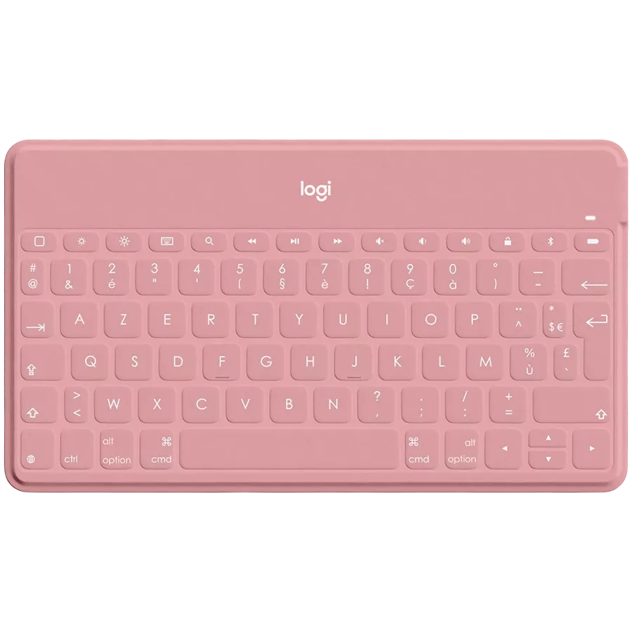 LOGITECH Keys-To-Go Keyboard, Wireless, Pink, Ukrainian/International EN — Изображение №1