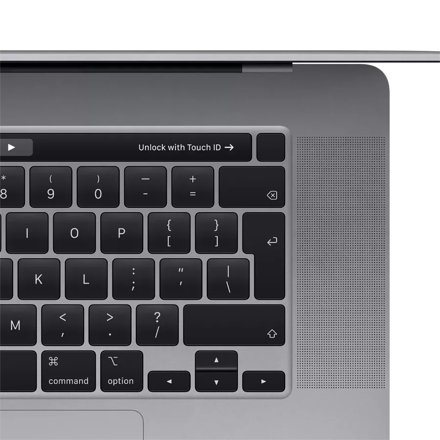 Refurbished MacBook Pro 16"  Intel Core i7, 16 γιγαμπάιτε, 512 γιγαμπάιτε, Space Gray, 2019, Grade A — Εικών №4