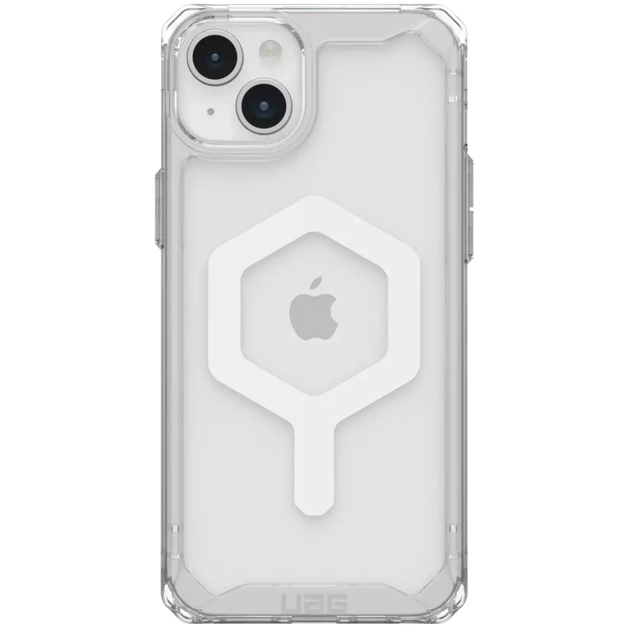 Чохол UAG з Magsafe для Apple iPhone 15 Plus Plyo, Ice/White (114314114341) — Зображення №1