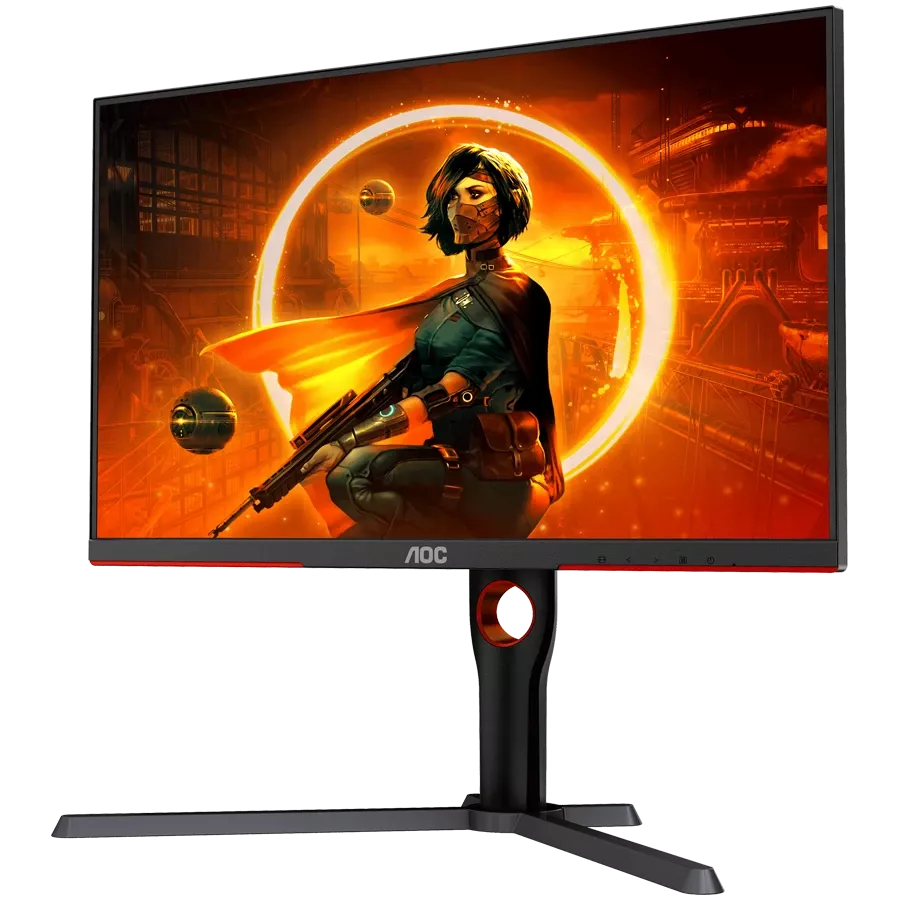 AOC Monitor LED (27", 2560x1440, VA) Black/Red — Image №3