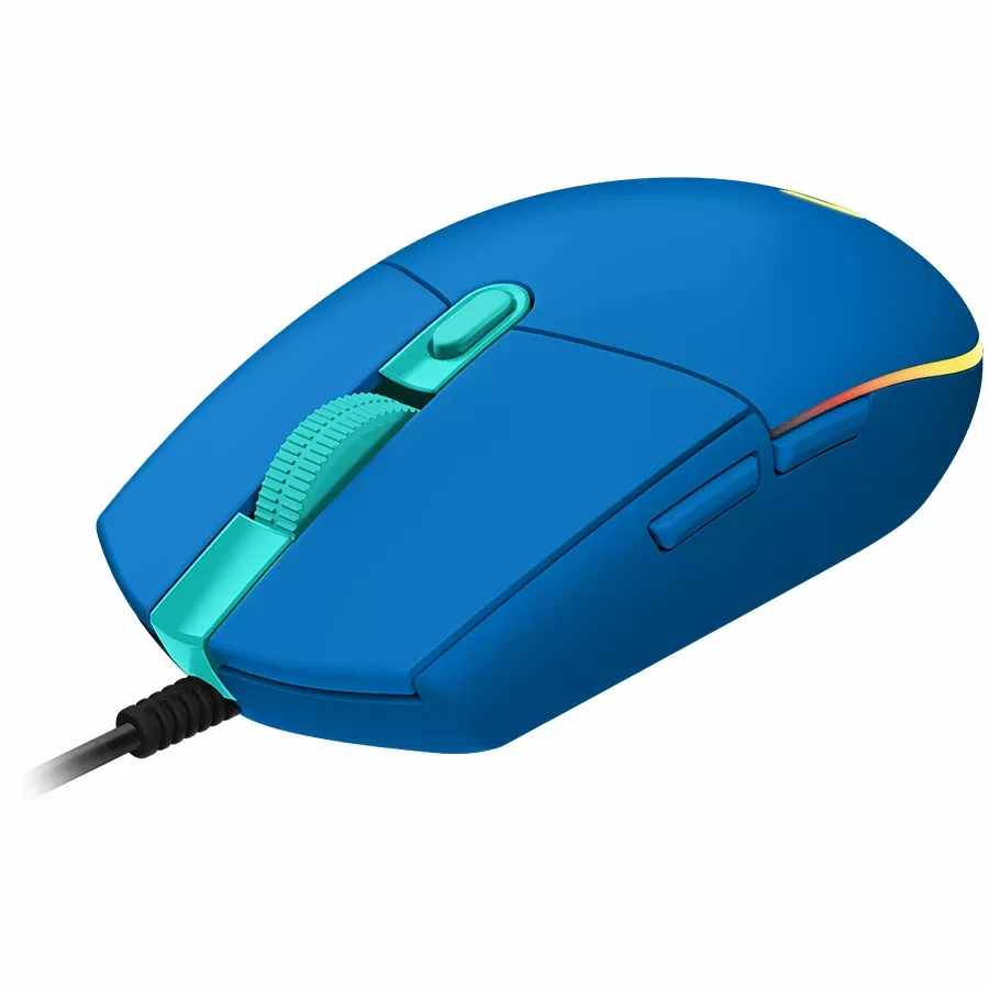LOGITECH G203 LIGHTSYNC Ποντίκι, Ενσύρματο, Μπλε — Εικών №3