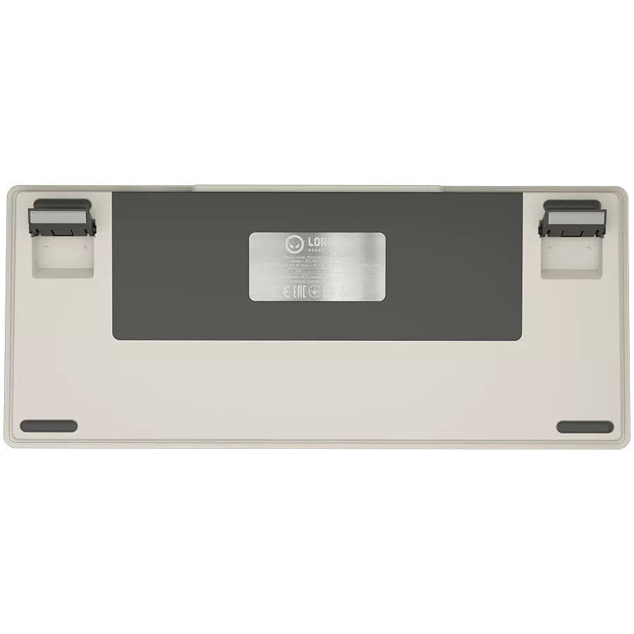 LORGAR KBP7075W Gaming Keyboard, Wireless, Beige, EN — Image №8