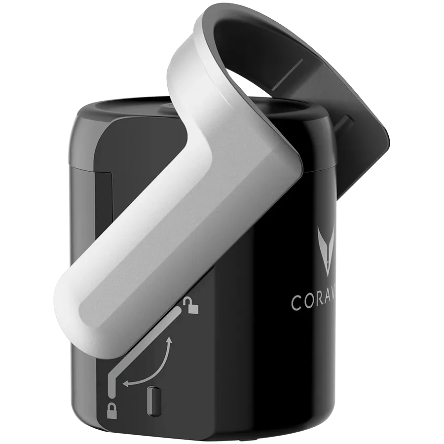 CORAVIN Sparkling Wine Preservation System, Black/Silver — Image №9