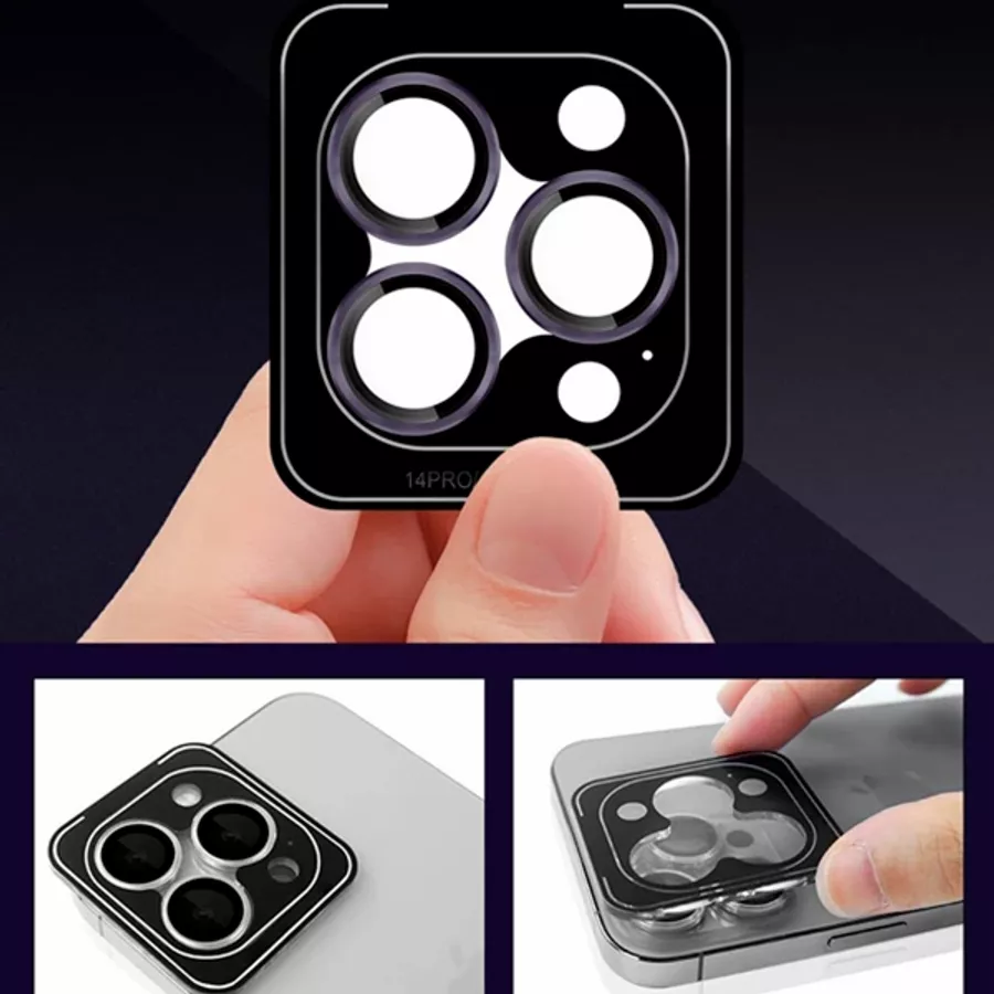 Lentile de protecție pentru camera foto iLera pentru iPhone 14 Pro/iPhone 14 Pro Max — image №5