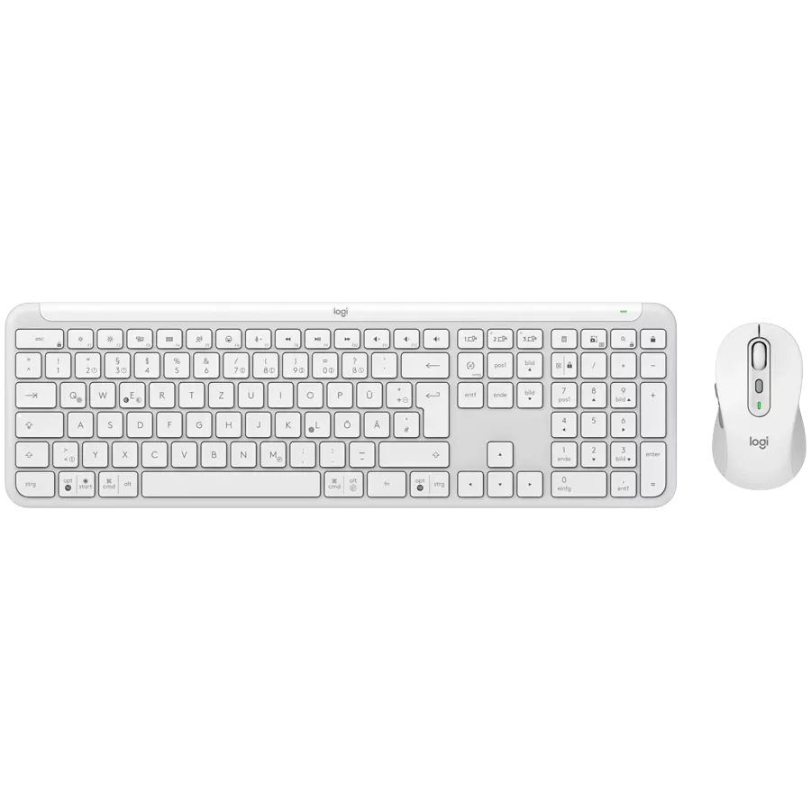 Комлект клавиатура и мышь LOGITECH Signature Slim MK950, Off-White (L920-012491) — Изображение №1