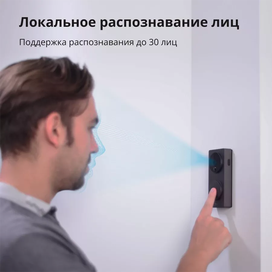 Умный дверной звонок AQARA, Чёрный — image №6