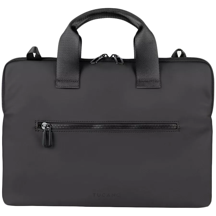 Сумка TUCANO Gommo  Чёрная для MacBook Pro 14/MacBook Air 13/MacBook Pro 13 — Изображение №1