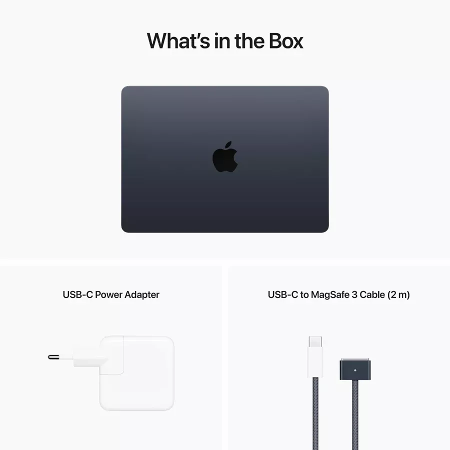 MacBook Air 13.6"  M2 (8C CPU/10C GPU), 8 GB, 512 GB, Midnight — Image №10